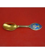 Christmas Spoon by A. Michelsen Danish Sterling Silver Teaspoon 1984 Her... - $107.91