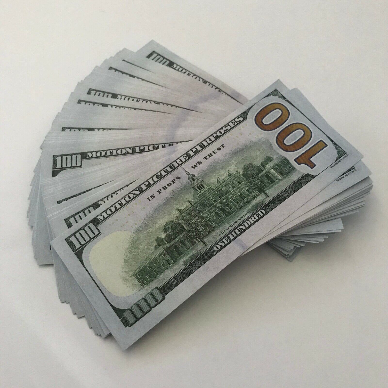 PROP MOVIE MONEY - 10K PROP MONEY Real Looking New Style Copy $100s ...