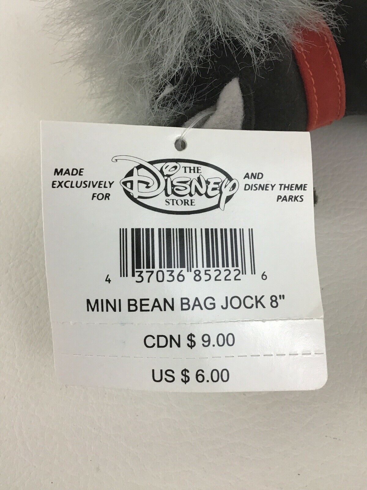 disney jock plush