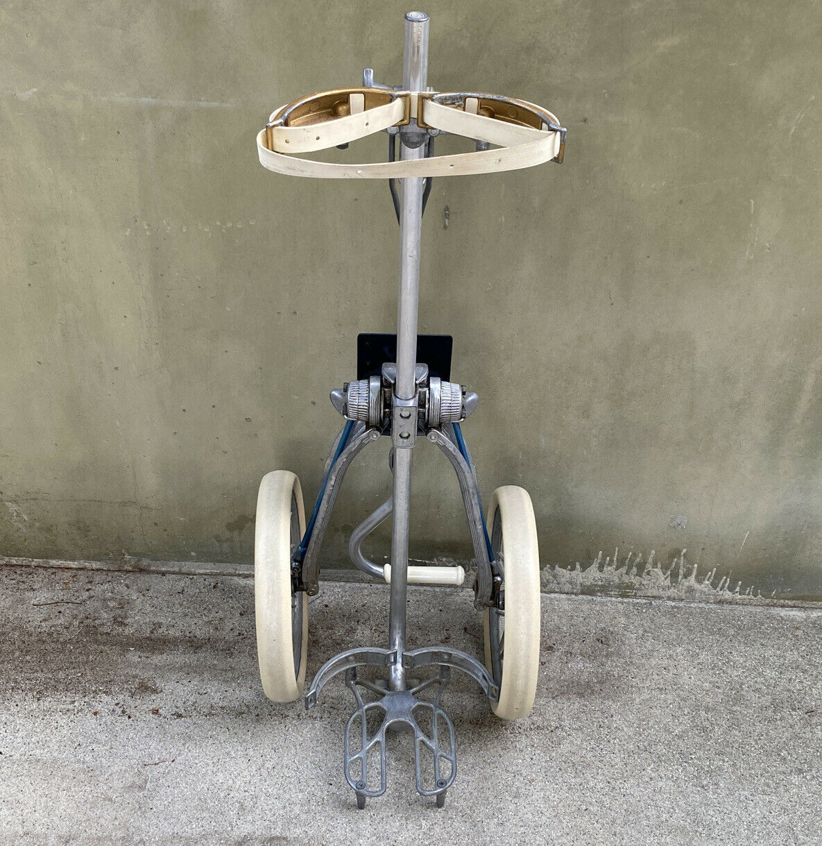 Vintage Browning Bag Boy Automatic Aluminum Golf Caddy MASTER Push Pull Cart PushPull Golf Carts