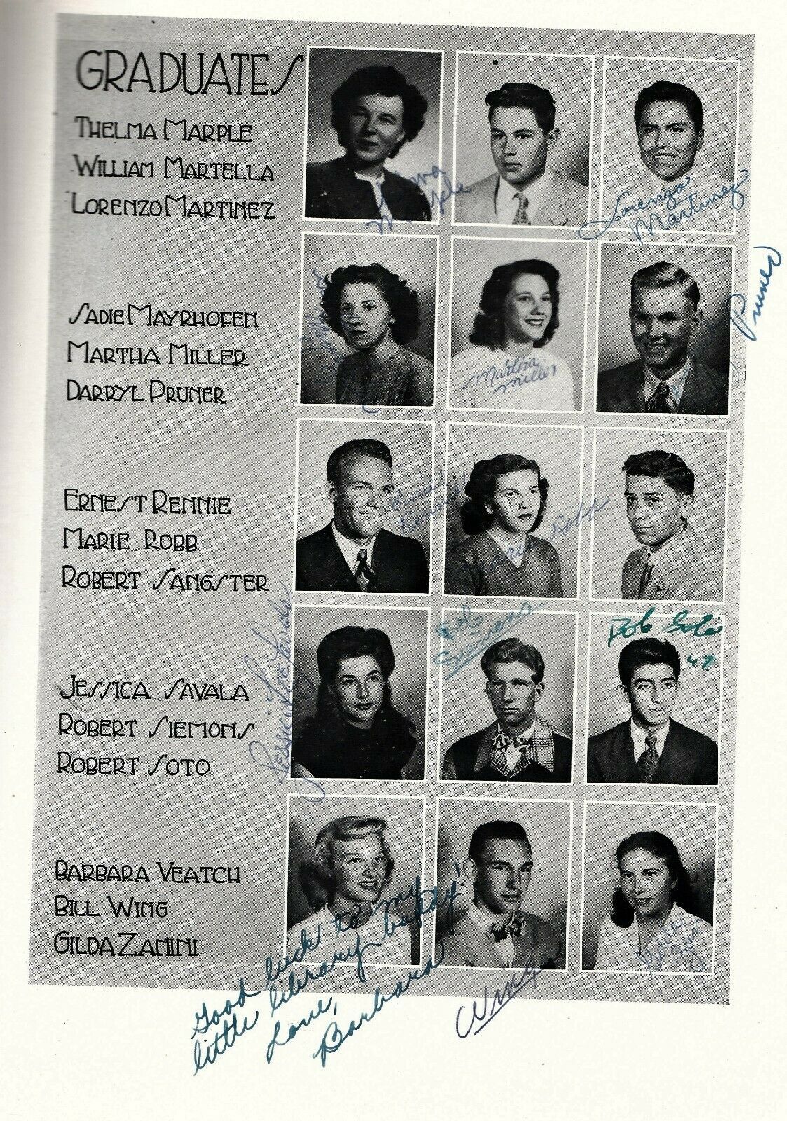 1947 Carpinteria High School Yearbook, The Chismahoo, Carpinteria