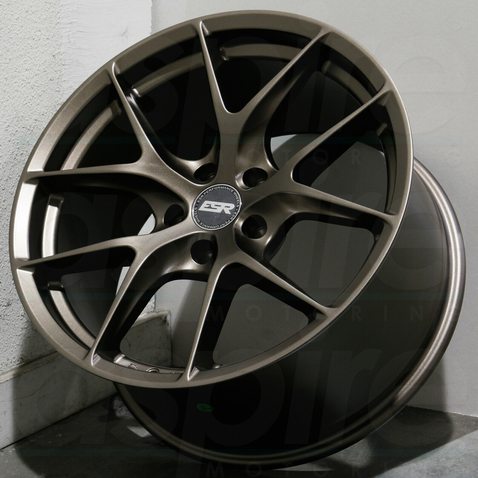 19x9 5 ESR RF02 RF2 5x112 22 Bronze Wheels Rims Set 4 Wheels 19x9-5-esr-rf02-rf2-5x112-22-bronze-wheels-rims-set-4-wheels