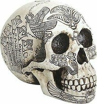 Ebros Bone Ancient Egyptian God Paranormal Scarab Dung Beetle Skull Stat... - $38.49