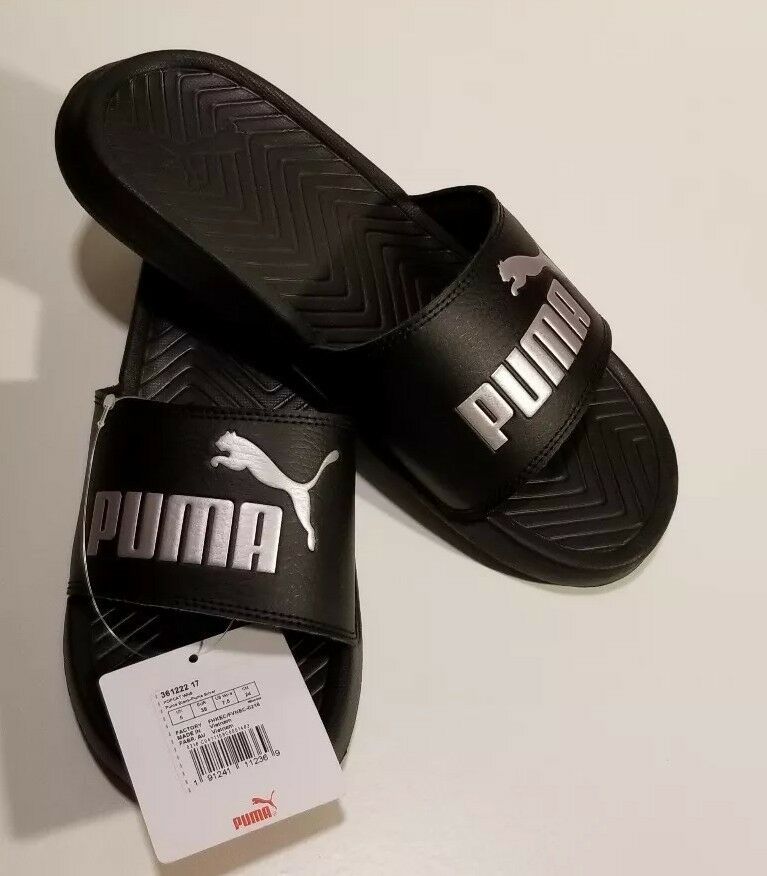 Puma Pop Cat Athletic Slide Sandals Pink/Black Women’s Size 7.5 Brand ...