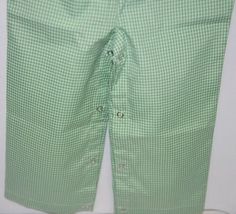 Ellie O Gingham Full Lined Longall Size 12 Months Color Green image 6