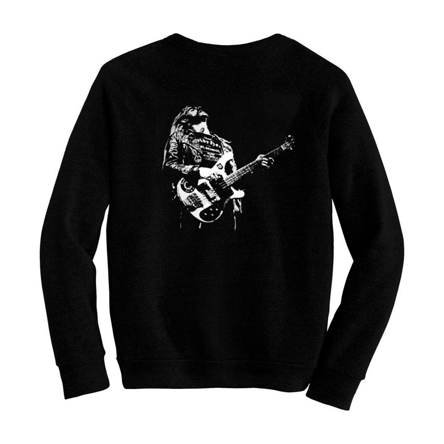 Lemmy Kilmister - Hand Silk-screened Pre-shrunk Cotton Sweatshirt