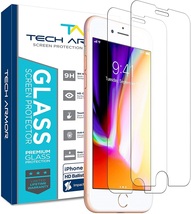 Tech Armor Ballistic Glass Screen Protector for Apple iPhone 6 Plus/6s [2-Pack] - $37.11
