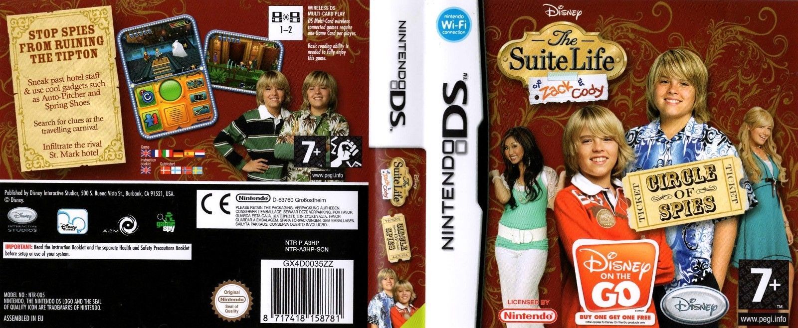 The Suite Life of Zack and Cody Circle of and 50 similar items