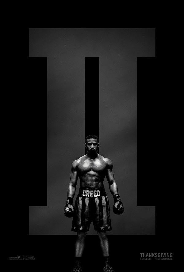 Creed II 2 Movie Poster Sylvester Stallone Michael B Jordan Film Print 24x36 #4