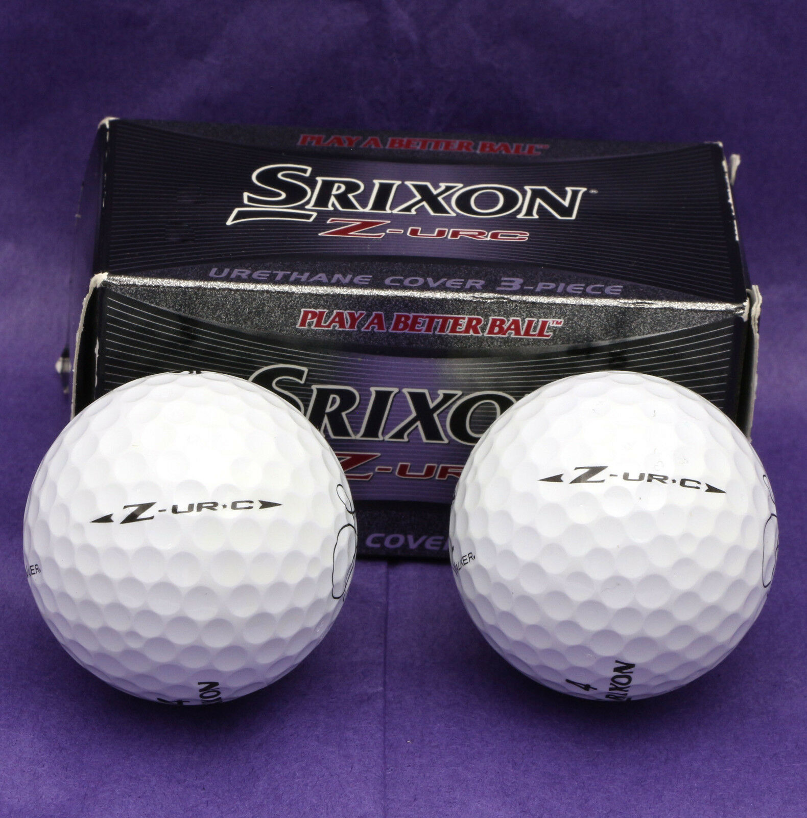 Srixon ZURC Johnnie Walker Limited Edition Pair of Golf Balls Golf