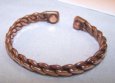 PURE COPPER MAGNETIC BRACELET mens womens STYLE#A  jewelry health magnets energy