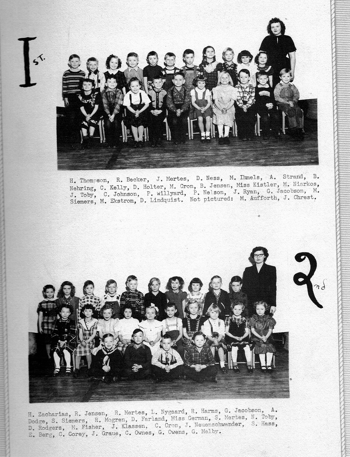 1950 Bow Bells High School YearBook, BowBells, North Dakota