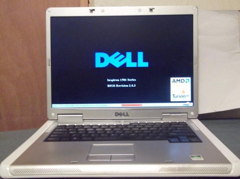 Dell 1501 не включается