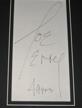 Joe Perry Signed Framed 11x14 Photo Display JSA 49ers image 2