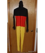 2nd Skin Morphsuit German Flag Poly Spandex Halloween Costume World Cup ... - $6.88