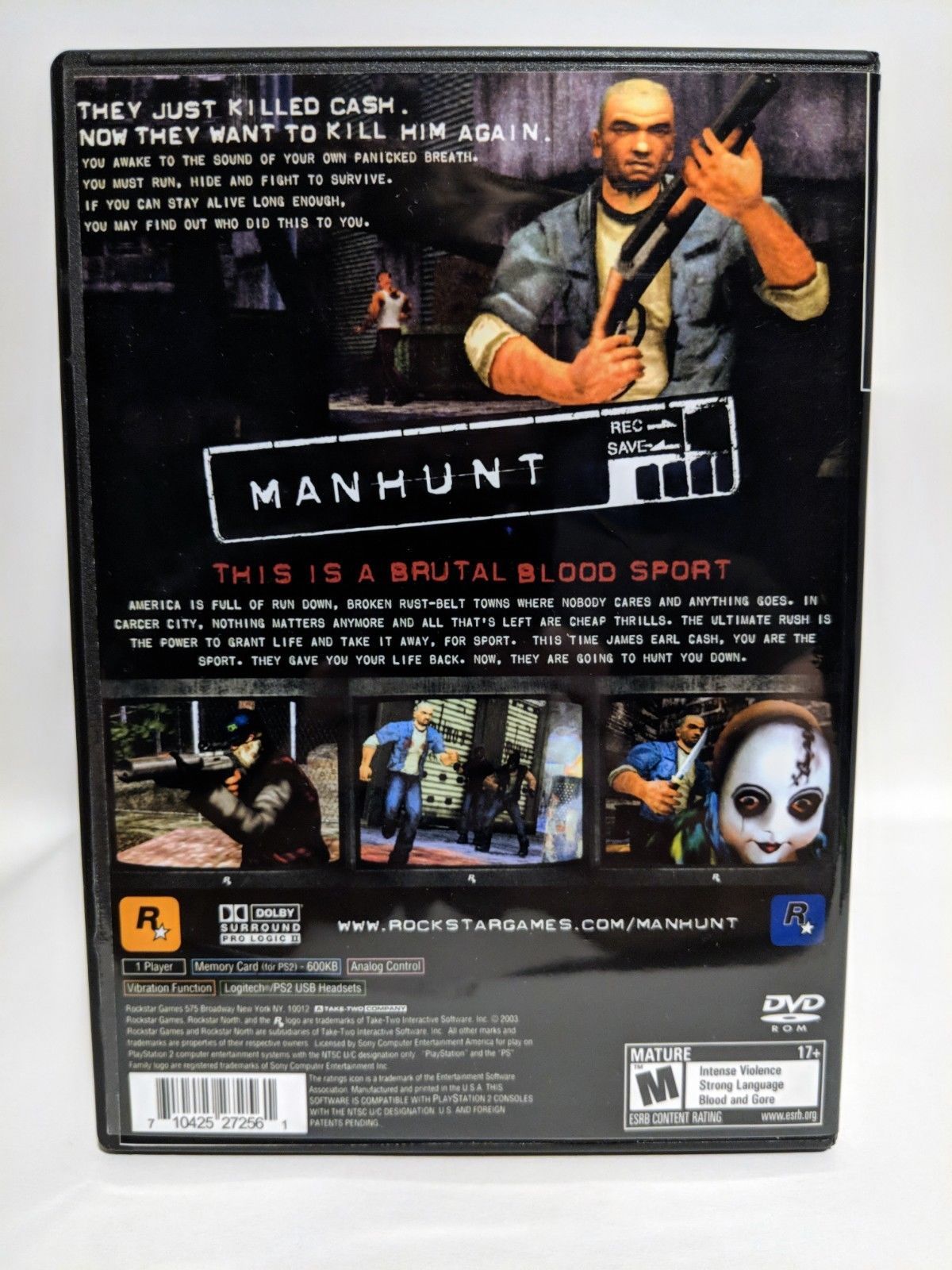 Manhunt для ps2 какая версия лучше