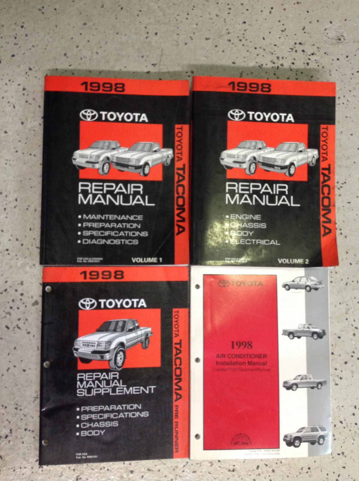 1998 Toyota Tacoma Truck Service Shop Repair and 50 similar items. S l1600