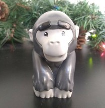 Mattel Fisher Price Little People Gorilla Zoon Gray Replacement Figurine... - £2.13 GBP