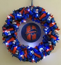  Packers Inspired Handmade Ribbon Wreath with lights : Handmade  Products