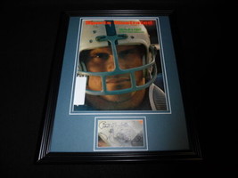 Norm Bulaich Signed Framed 1971 Sports Illustrated Cover Display Colts image 1