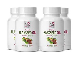 Flaxseed Oil for Skin - Flaxseed Oil Organic 1000mg - Cardiovascular Support Sup - $55.39