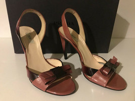 PRADA patent shimmer heels sandals shoes 35.5 UK 3 - $171.14