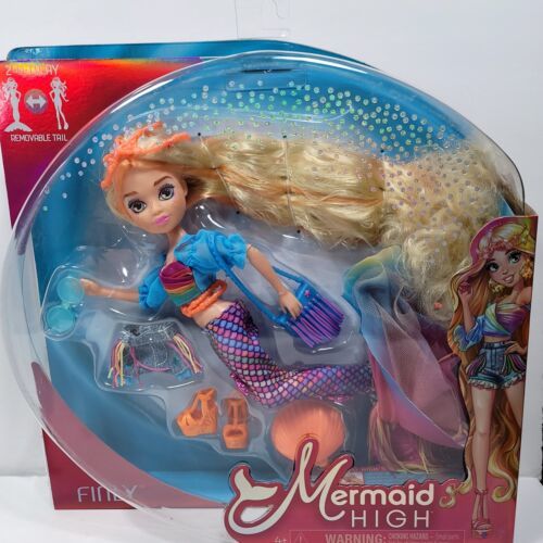 Mermaid High Finly Deluxe Mermaid Doll & Accessories with Removable Tail Doll