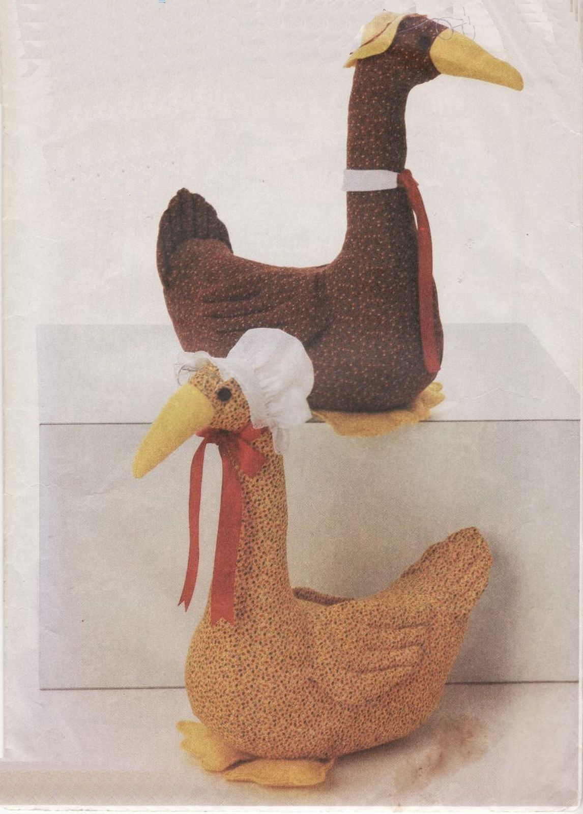 stuffed goose sewing pattern