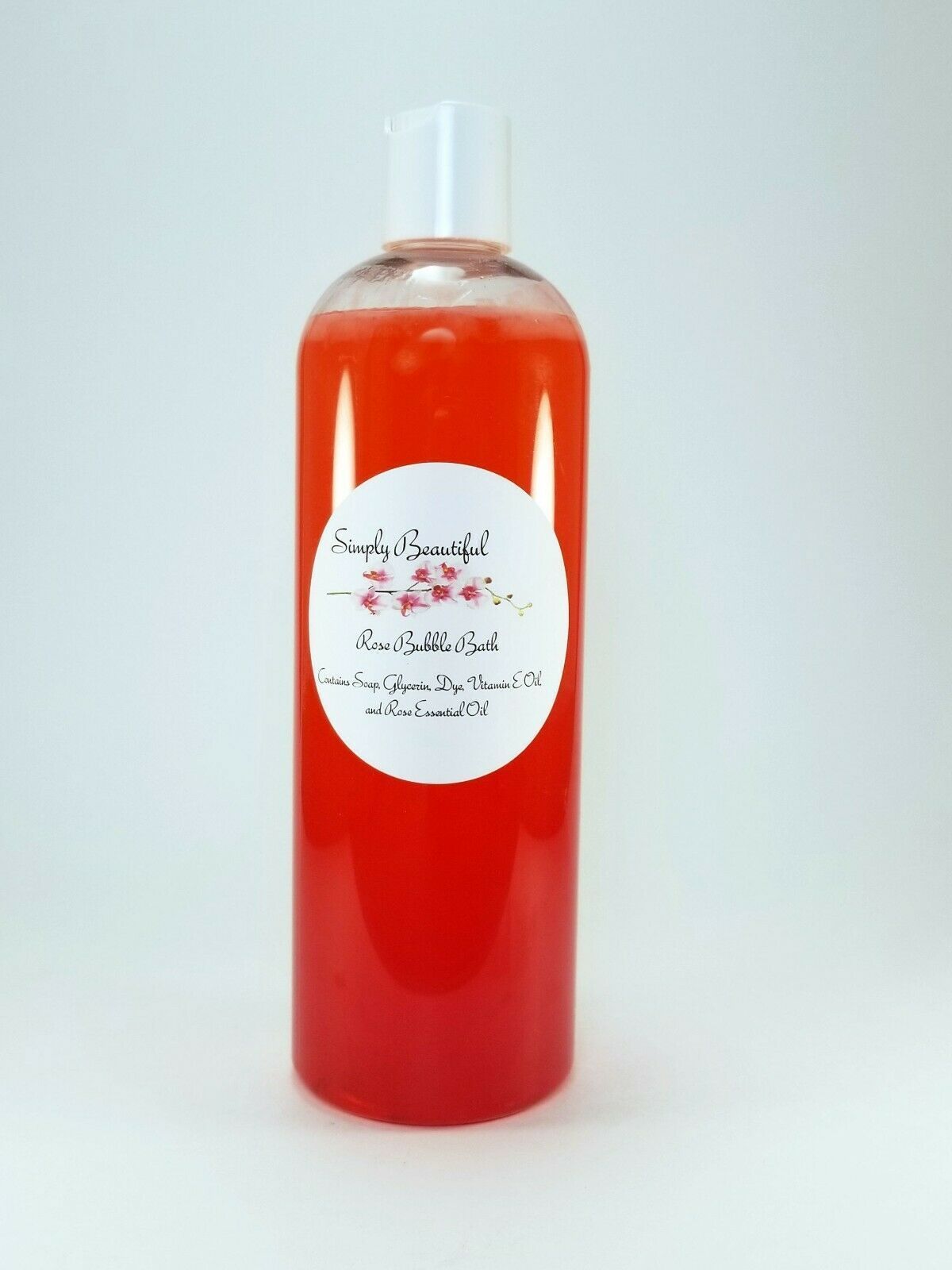 Simply Beautiful Rose Bubble Bath 8oz Unisex/Womens/Kids/Gift for her/Kids
