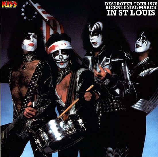 Kiss St. Louis, MI July 28th 1976 CD CDs