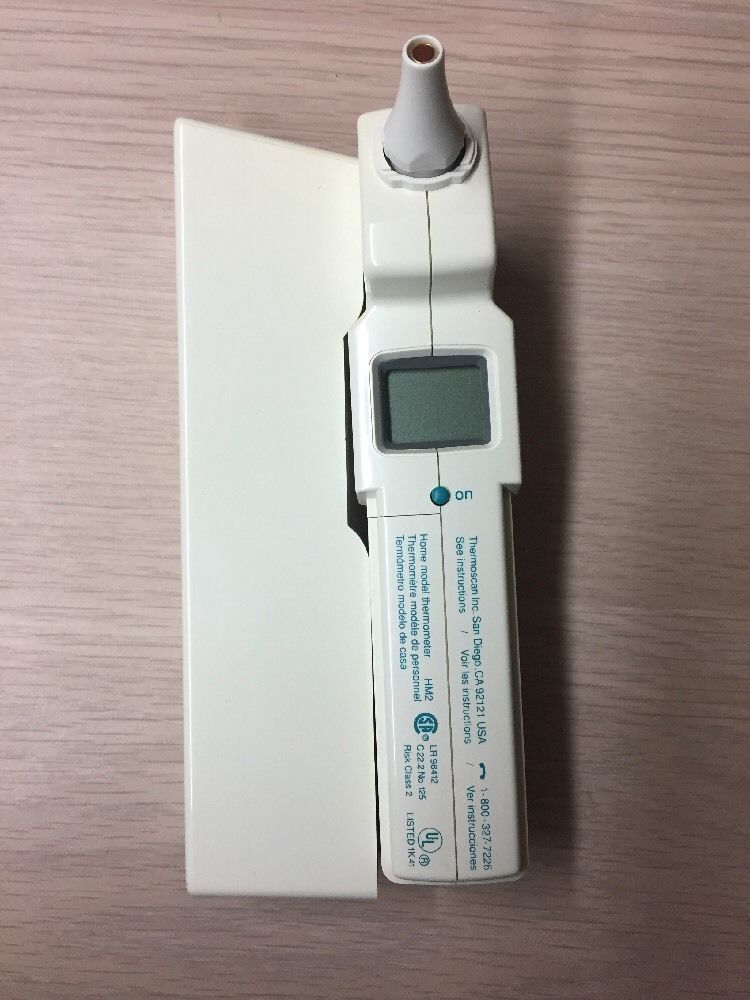 Braun Thermoscan Digital Thermometer Model HM2 Home Model AB6