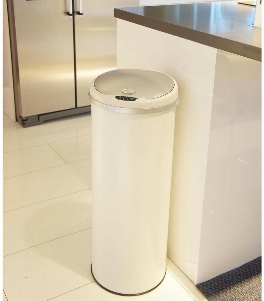 iTouchless Trash Can 13 Gal. Finger Print Resistant Odor Seal Vented