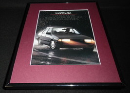 1987 Mazda 626 Framed 11x14 ORIGINAL Vintage Advertisement