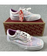 Vans Sneakers Size 5 Youth / Converts 7 Women Ward Glitter Tie Dye Class... - $37.87