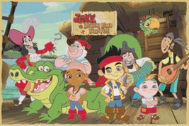 counted Cross stitch pattern jake neverland pirates 358*239 stitches BN879 - $3.99