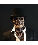 Skeleton Biochemical Mask Skull Full Head Cosplay Costume Horror Props - $39.99