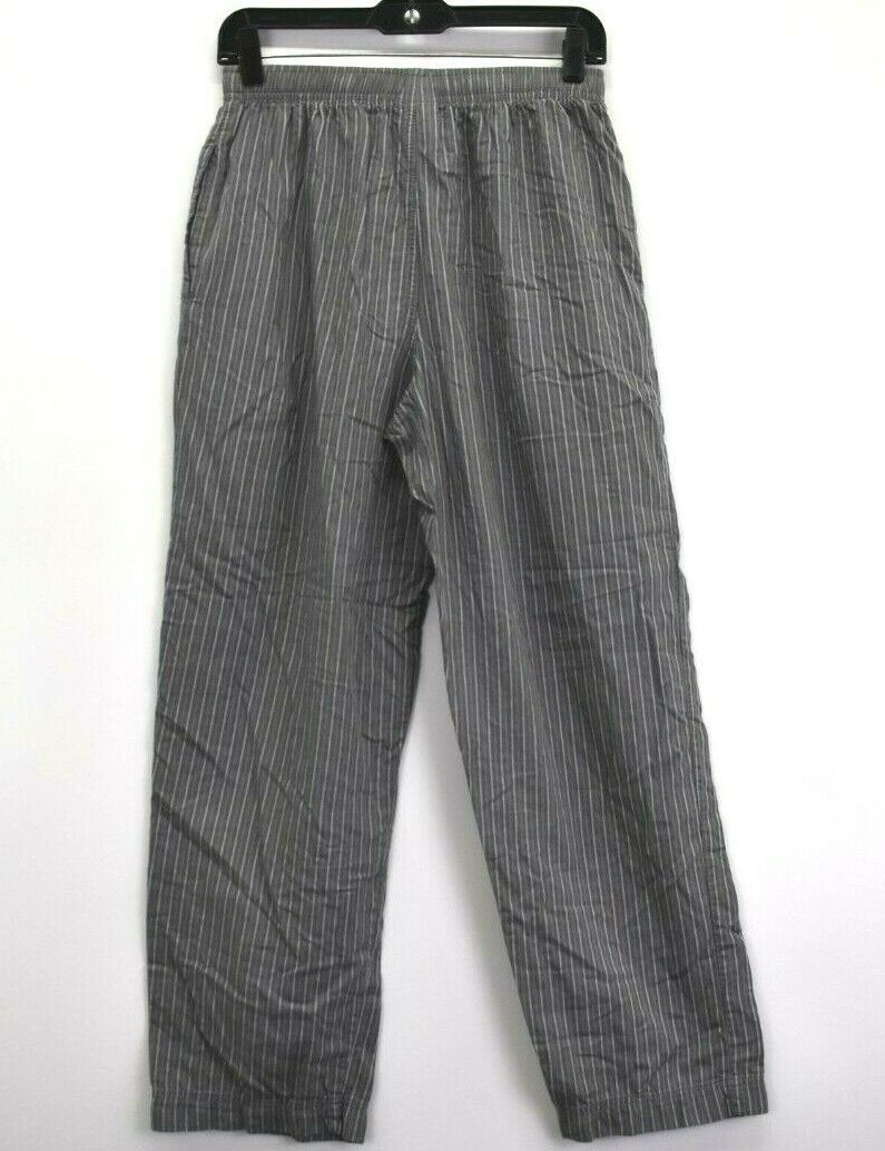 Claiborne Men's Small Button Fly Sleepwear Pajama Lounge Pants Stripe ...