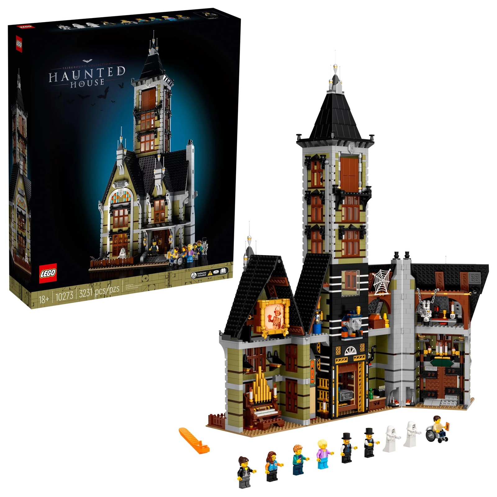 LEGO Haunted House (10273) Creative DIY Project for Adults