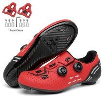 MTB Cycling Shoes SPD Cleats Men Self-Locking Road Bike Boots Women Racing Speed - $98.17