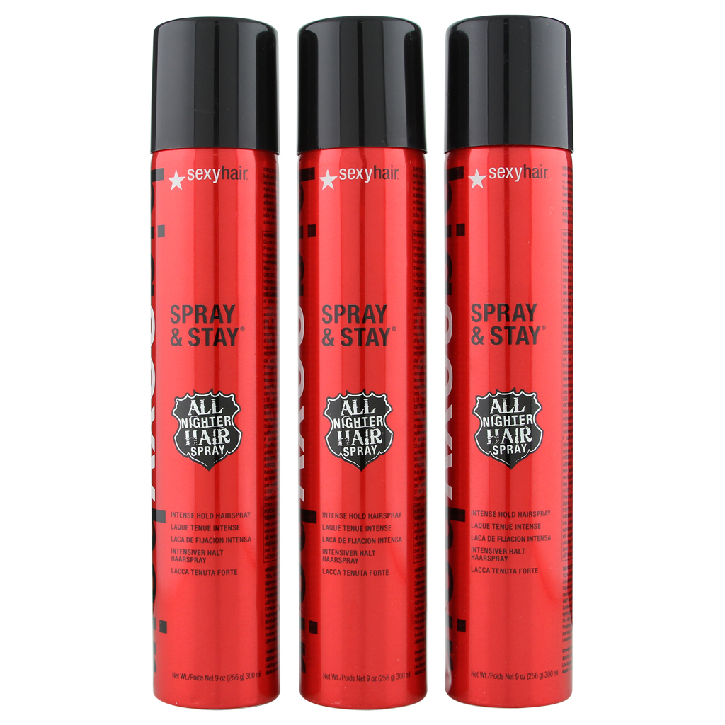 Sexy Hair Big Sexy Hair Spray & Stay 3 ct 9 oz Gel, Mousse & Spray