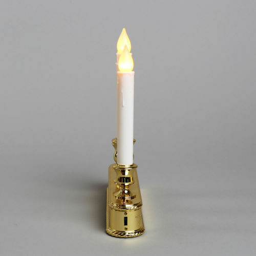 Triple Flameless LED Drip Candle Sticks Window Candelabra Home Décor