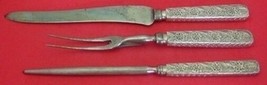 Antique Engraved by Tiffany & Co. Sterling Silver Roast Carving Set 3pc - $886.50