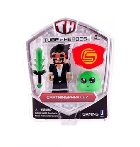 Tube Heroes Captain Sparklez 3 Figure New And 50 Similar Items - roblox action figures toys roblox hunted vampire figure free