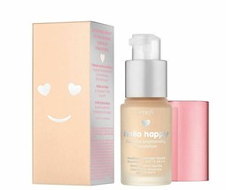 BENEFIT Hello Happy Flawless Brightening Foundation 1 LIGHT COOL Travel Size New - $16.24
