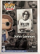 Funko POP John Lennon 2021 NYCC Convention Exclusive #240 In NYC Tee image 4