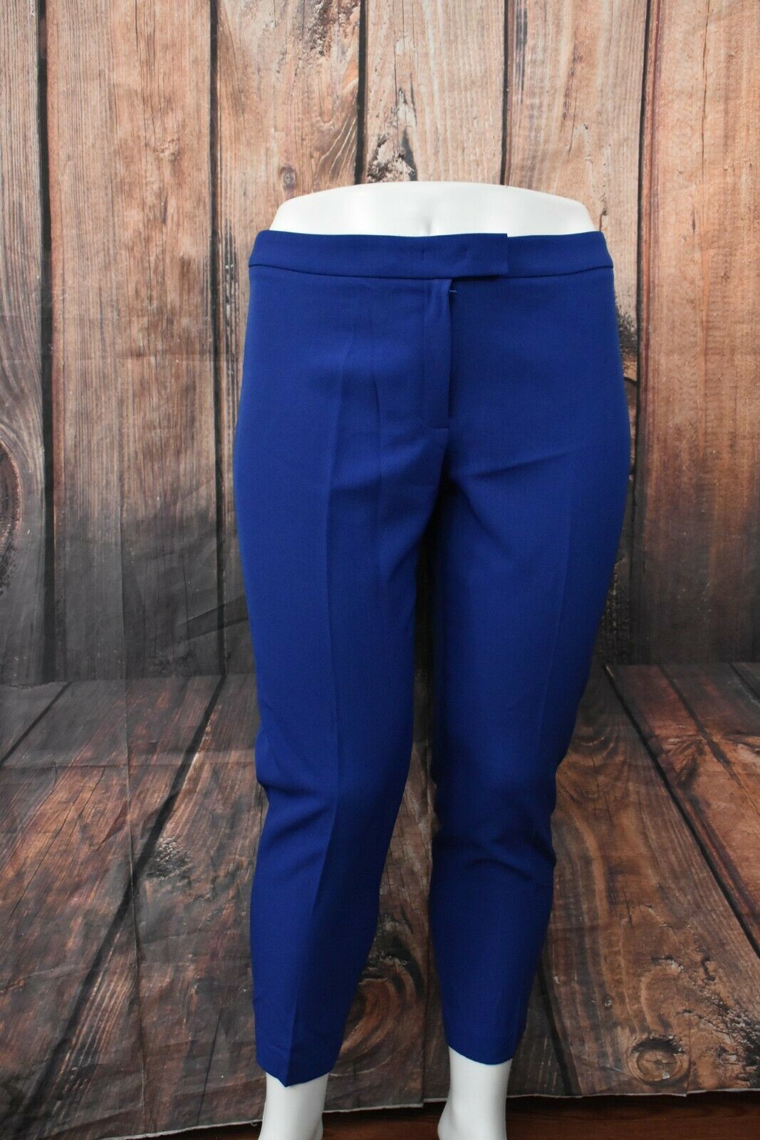 anne klein straight leg trousers