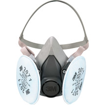 3M 6300 Half Facepiece Respirator W/ 3M 2071 Filter Cartridge Size: LARGE - $20.74