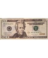 US$20 2017 Federal Reserve Star Note NE 05781979* - $24.95