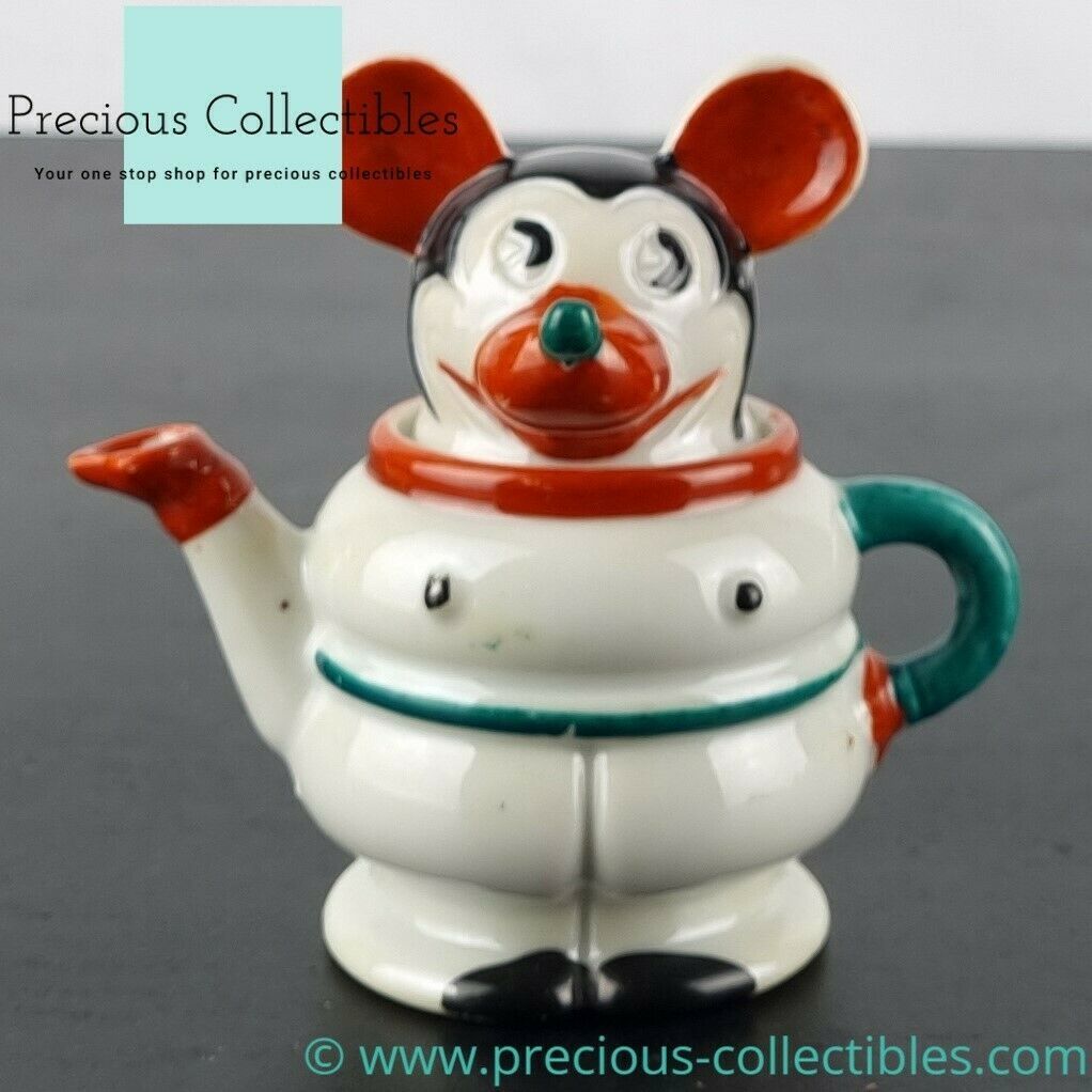 Extremely rare! Antique Mickey Mouse teapot. Walt Disney collectible. - $250.00