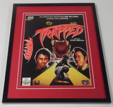 Trapped Framed 8x10 Repro Poster Display James Brolin